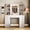 White-MDF-American Design-2, variant on Office furniture Copier Cabinet white 2 door steel copier stand mobile pedestal file Printer Stand