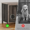 thumbnail image 2 of POAO 78.74"L Dog Crate Furniture for 2 Dogs, Heavy Duty Double Dog Crates for Large Dogs(35-60 Pounds), Dog Kennel Furniture Indoor as TV Stand,Grey, 2 of 7