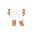 thumbnail image 2 of Charter Club Women's Bermuda Twill Shorts White Size 16, 2 of 3