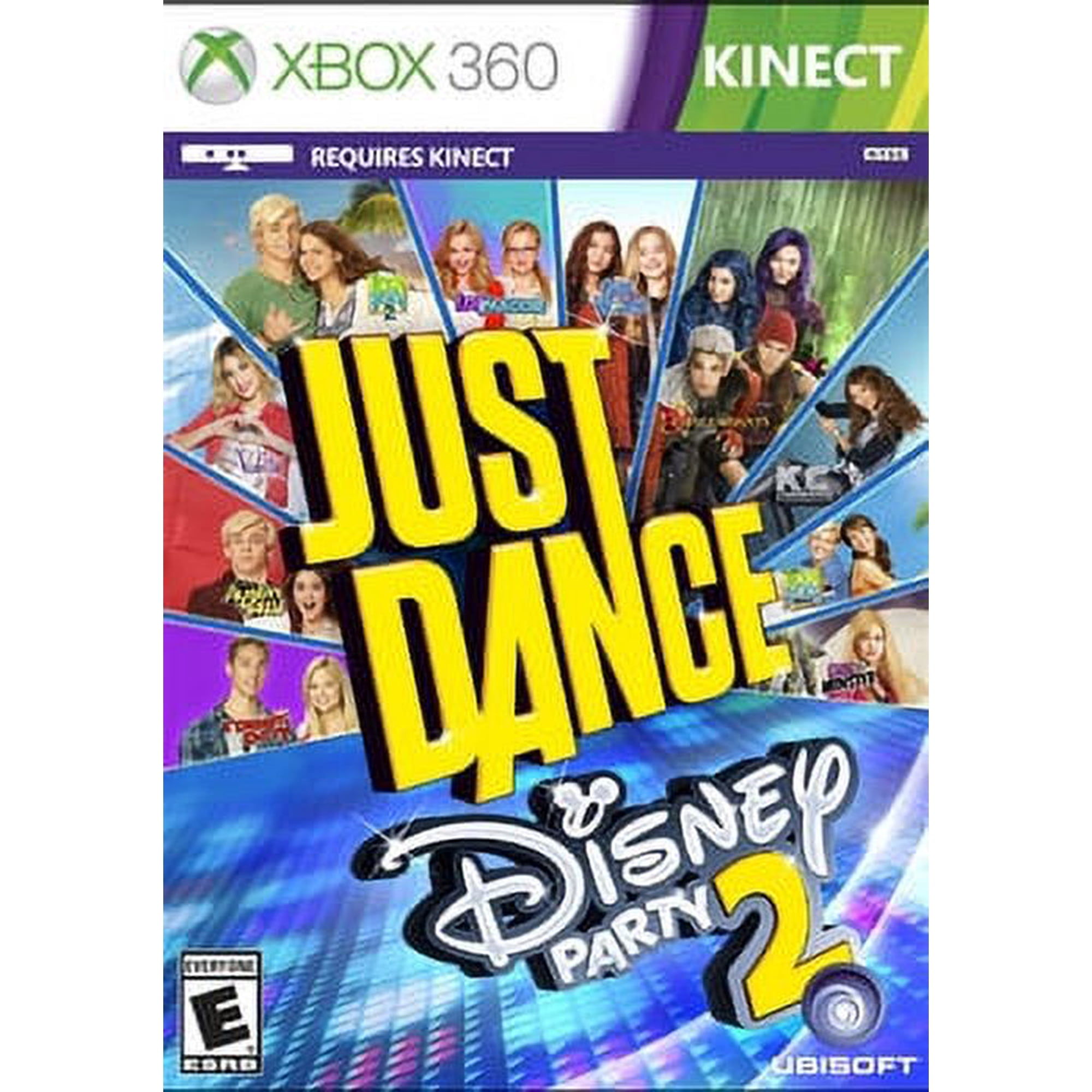 Just Dance Disney Party 2 Video Game for Nintendo Wii, Physical Edition, Music & Party Genre, 4 Offline Players