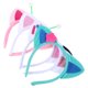 thumbnail image 2 of 5 diademas con orejas de animal: aros brillantes para el pelo para niñas, lindas orejas de gato, accesorios para disfraz de cosplay, fiestas de cumpleaños y Halloween., 2 of 6