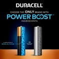 thumbnail image 4 of Duracell PowerBoost AA Batteries, 4 pack, Long-lasting Alkaline Power, 4 of 7