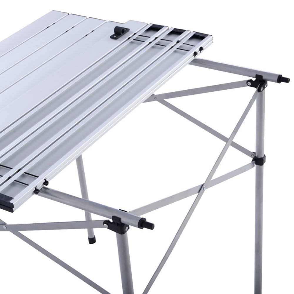 Aimee Lii Roll Up Portable Folding Camping Aluminum Picnic Table, Picnic Camping Table for Adults Aimee Lii Roll Up Portable Folding Camping Aluminum Picnic Table, Picnic Camping Table for Adults