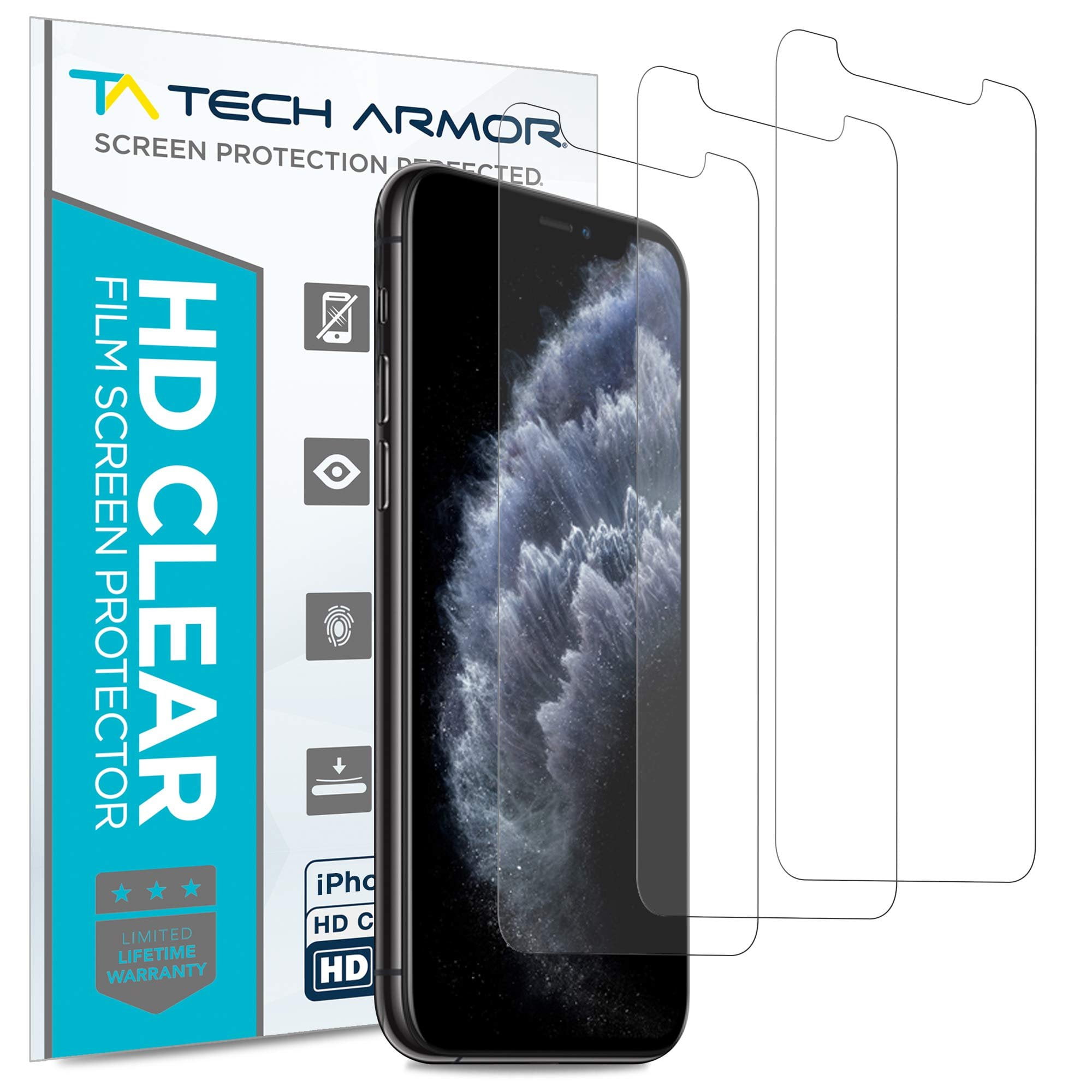 Tech Armor HD Clear Film Screen Protector for Apple iPhone 11 Pro