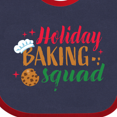 thumbnail image 4 of Inktastic Christmas Holiday Baking Squad Boys or Girls Baby Bib, 4 of 4