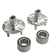 New 2 Sets Front Wheel Hub & Bearing Fit for Mitsubishi Mirage 2014-2024