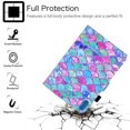 thumbnail image 3 of New Case for iPad Mini 2021(6th Generaion, 8.3 inch), Allytech Slim PU Leather & TPU Bumper Scratch-Free Auto Wake Sleep Wallet Card Slots Pen Holder Case for iPad Mini 6th Gen 8.3", Color Scales, 3 of 7