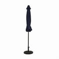 thumbnail image 3 of Bluewave Mirage Ii 9-Ft Octagonal Auto-Tilt Market Navy Blue Umbrella, 3 of 8