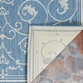 thumbnail image 2 of Couristan Recife Veranda Indoor / Outdoor Area Rug, Champagne- Blue, 8'6" x 13', 2 of 6