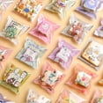 thumbnail image 4 of Bolsa de embalaje transparente con forma de copo de nieve crujiente, bonita bolsa autoadhesiva con forma de rollo de dibujos animados para galletas y caramelos, 4 of 4