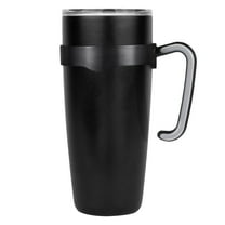 NUOLUX Thermal Mug Handle Anti-slip Adjustable Tumbler Handle Compatible for 20oz (Black)