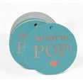 thumbnail image 2 of Inkdotpot Pack Of 100 Real Rose Gold Foil Paper Tags Ready To Pop Baby Shower Favor Hang Tags, 2 of 7