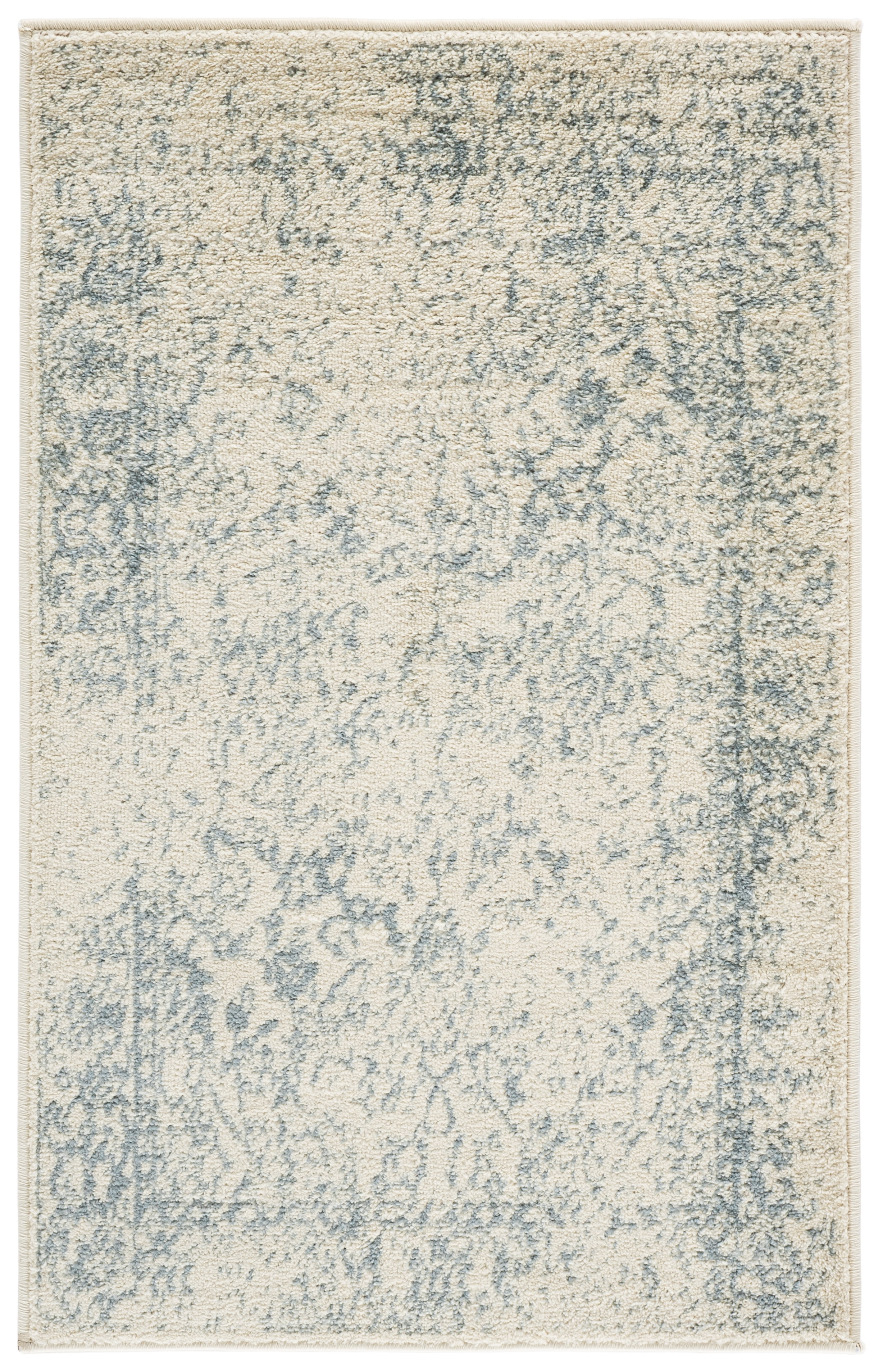 Safavieh Adirondack Wyatt Traditional Distressed Area Rug, Ivory/Slate, 2' x 3'