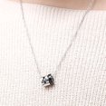 thumbnail image 2 of Collar de acero inoxidable Hugo con colgante Bíblico plata, 2 of 10