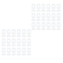 HAKIDZEL 200 Pcs Curtain Track Gliders Plastic Slide Smoothly For Bedrooms