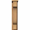 thumbnail image 2 of 6"W x 14"D x 30"H Newport Rough Sawn Corbel w/Backplate, Western Red Cedar, 2 of 9