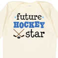 thumbnail image 4 of Inktastic Future Hockey Star Sports Boys or Girls Long Sleeve Baby Bodysuit, 4 of 5
