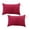 Red, variant on Tiny Pillows,Small Travel Pillows - 2 Pack,7"x11" Mini Neck Pillow for Airplane & Long Flight,Machine Washable Headrest for Nap & Sleeping,Portable Soft Tiny Cushion for Lumbar,Knee(Blue)