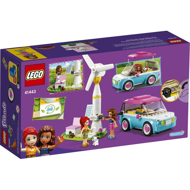 LEGO, Electric Car Toy Friends Olivia's Mia 6+ Years, 183 Pieces