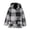 Grey, variant on Ruyang Girls Fleece Jacket Cute Plaid Zip Up Cat Hooded Coat Fall Winter Warm Fuzzy Sweaters Pockets Soft Furry Sweaters