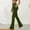Army Green, variant on Womens Yoga Pants,Solid Color Casual Stretch Running Gym Sports Active Yoga Length Trumpet Pants