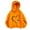 Z-Orange393, variant on SonxaHe Little Girl Hoodies Lightweight Heart Prints Hooded Sweatshirt Kids Durable Relaxed Activewear Comfortable Hoodies Black,Size 5-6 Y