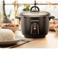 thumbnail image 2 of Refurbished Chefman RJ34-10C-M-V2-CA 10 Cup Electric Rice Cooker with Grade Stainless Steel Inner Pot Makes Soups, Stews, Beans, Cereals, Keep Warm Function, Black, 2 of 2