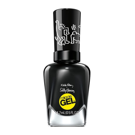 Sally Hansen Miracle Gel Keith Haring - 926 Sketched In Stone , 0.5 oz Nail Polish