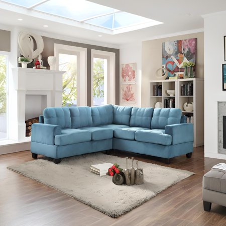 Glory Furniture Sandridge G518B-SC Sectional , AQUA