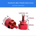 thumbnail image 3 of 10Pcs/Lot UNC6 -32 M3.5 Hand Screw for GPU Holder PSU Computer Case Side Panel Screws PC Assemble WaterCooling, 3 of 5