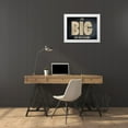 thumbnail image 3 of Lewis, Sheldon 14x12 White Modern Wood Framed Museum Art Print Titled - Go Big, 3 of 4