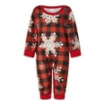 thumbnail image 2 of Nituyy Family Christmas Pajamas 2023 Xmas Pjs Matching Sets Holiday Home Sleepwear Jammies Outfits, 2 of 9