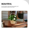 thumbnail image 3 of 16 Pcs Gifts Wicker Basket Celella Portable Dollhouse Out Door Decor Shopping Desktop Bridesmaid, 3 of 6