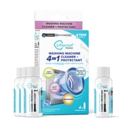 Lifeproof 4-IN-1 Washing Machine Cleaner - Up to 90 Days of Protection Against Odors & Grime (4-Pack, 1-Year Supply)