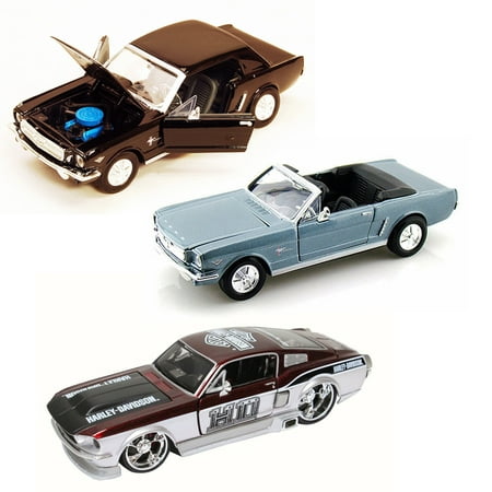 Best of 1960s Muscle Cars Diecast - Set 87 - Set of Three 1/24 Scale Diecast Model