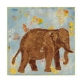 thumbnail image 1 of Trademark Fine Art 'Brown Elephant' Canvas Art by Kellie Day, 1 of 3