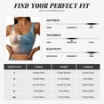 thumbnail image 6 of Lsque Cute Cloud Cat Printed Women'S Sports Bra, Compression, Moisture Wicking, High-Impact Sports Bra For Women,Supportive sports bra-X-Large, 6 of 9