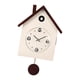 thumbnail image 4 of Reloj de cuco con péndulo, reloj de pared de madera estilo granja. Beige, 4 of 8