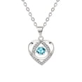thumbnail image 2 of Collar de corazón latiendo colgante de regalo de cadena de clavícula de corazón femenino Wmkox8yi sjalhkljlk925, 2 of 3