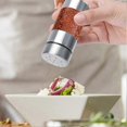 thumbnail image 3 of Stainless Seasoning Pot Household Salt Pepper Box Spice Transparent Bottle Tank Barbecue Seasoning Jar, 3 of 5