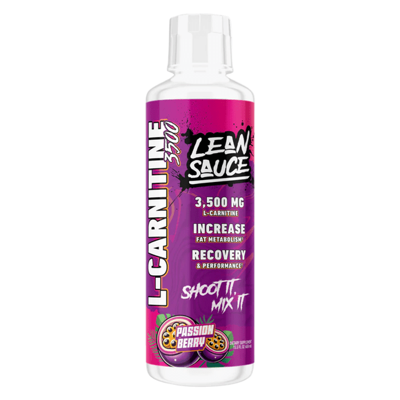 PUMP SAUCE L-CAR LEAN SAUCE SABOR MORAS FRUTA DE LA PASION