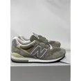 thumbnail image 1 of New Balance Made in USA 996 Core Grey White Sneakers U996GR Mens Size, 1 of 5