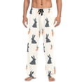 thumbnail image 7 of FORMRS Mens Pajama Pants with Pockets Soft Cotton Sleepwear Lounge Bottoms, Sizes S-2XL, Bunnies and Carrots, 7 of 7