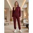 thumbnail image 2 of Conjunto Mujer 2 Piezas Sudadera y Pants Jogger Suave Invierno, 2 of 5