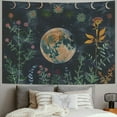 thumbnail image 2 of PRATYUS Plant Tapestry, Nature Moon Phase Tapestry Wall Hanging, Bohemian Mandala Tapestry Aesthetic Bedroom Decor, Botanical Tapestries Suitable For Bedroom Home Dorm Multi Size Painting, 2 of 6