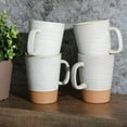 thumbnail image 2 of Gibson Elite 4 Pack Dreamweaver Terracotta Reactive 17 oz Mug Set - Sand Cream, 2 of 5