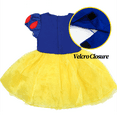 thumbnail image 6 of IKALI Baby Girls Princess Costume Dress up Clothes, Toddler Tutu Yellow Outfit for Birthday Party 6M-4T, 6 of 7