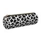 thumbnail image 1 of Disketp Cow Print Black White Estuche Organizador de Lápices de Cuero, Estuche de Oficina con Cremallera para Bolígrafo y Lápiz, 1 of 6
