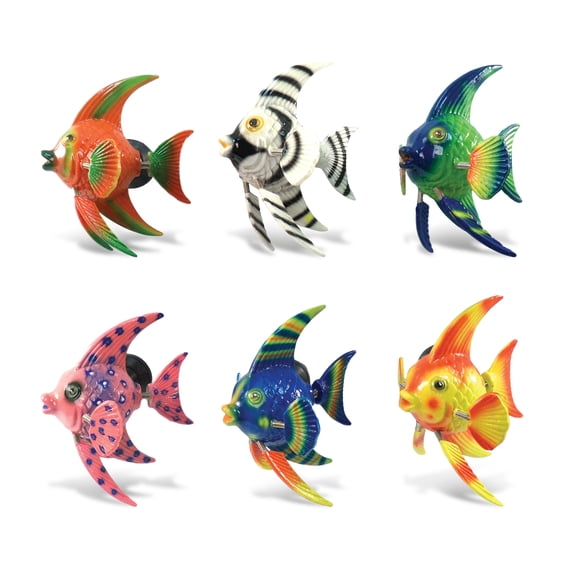 CoTa Global Angelfish Refrigerator Bobble Magnets Set of 6 - Assorted Color