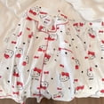 thumbnail image 1 of Sanrio-Conjunto de pijama de Hello Kitty para niña, ropa de casa sencilla de dibujos animados japoneses, pantalones de manga larga, primavera y otoño, 1 of 4